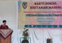 Peduli Sosial, PPNI Seruyan Gelar Khitanan Massal