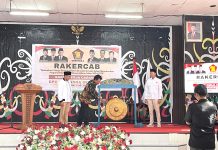 Bupati Seruyan dan Ketua DPD Gerindra Kalteng Hadiri Acara DPC Gerindra Seruyan