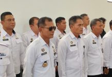 Kepala Rutan Kapuas Hadiri Pelantikan Pejabat Struktural di Kanwil Ditjenpas Kalteng