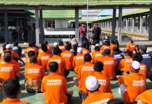 Ka KPR Rutan Kapuas Laksanakan Pengarahan, dan Dialog Bersama WBP