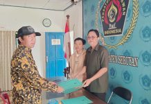 Tahapan Konferensi VII PWI Kabupaten Seruyan Dimulai, Dua Kandidat Resmi Ambil Formulir
