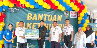 TEMPO SCAN BERSAMA INDOMARET, PEDULI AKAN PEMENUHAN NUTRISI ANAK INDONESIA MELALUI PEMBERIAN PAKET NUTRISI SUSU VIDORAN DAN HEALTHYWAY KIDS DI KABUPATEN SERUYAN