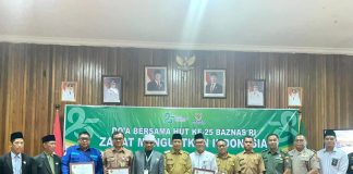 HUT Ke-25 Baznas RI, Wakil Bupati Seruyan Tekankan Digitalisasi dan Penguatan Zakat Produktif