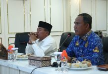 Bupati Kapuas Pimpin Rakor Rencana Pembangunan Jembatan Menuju Desa Lawang Kamah Kecamatan Timpah