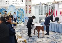 Resmi, Linae Victoria Aden di Lantik jadi Pj Sekda Prov.Kalteng
