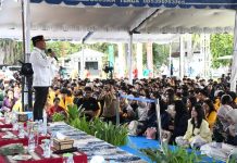 Gubernur Buka Pasar Murah Spesial Harjad ke 69 Prov.Kalteng Khusus Untuk Mahasiswa Tahun 2026