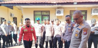 Antisipasi Karhutla, Polres Seruyan Gelar Latihan Bersama