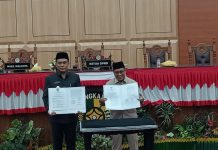 DPRD Kota Palangka Raya Resmi Tetapkan Tiga Raperda Menjadi Perda