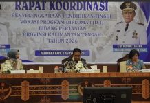 Dinas TPHP Kalteng Gelar Program Pendidikan Vokasi D-1 Bidang Pertanian, Perkuat SDM Pertanian