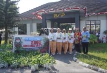 Meriahkan HUT RI ke 81, DWP Kalteng dan Dinas TPHP Kalteng Bagikan Bibit Cabai Secara Gratis