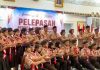 Wabup Pulpis Hadiri Pelepasan Kontingen Kwarda Kalteng yang Ikuti Jambore Nasional di Palangka Raya