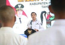 Wabup Resmi Buka Diklat Calon Paskibra Kabupaten Pulpis Tahun 2026