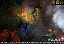 Tim Gabungan Karhutla Berhasil Jinakan Api di SHT