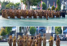 Bupati Barut Targetkan Pekerjaan Rampung Dalam 10 Tahun Tetapi Akan Dituntaskan Dalam 3 Tahun