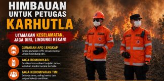 Satgas dan Relawan Karhutla di Seruyan Diminta Kedepankan Keselamatan Dalam Bertugas