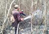 Karhutla di Telaga Pulang Berhasil Di padamkan, Tim Gabungan Tangani Lahan Terbakar 0,5 Hektare